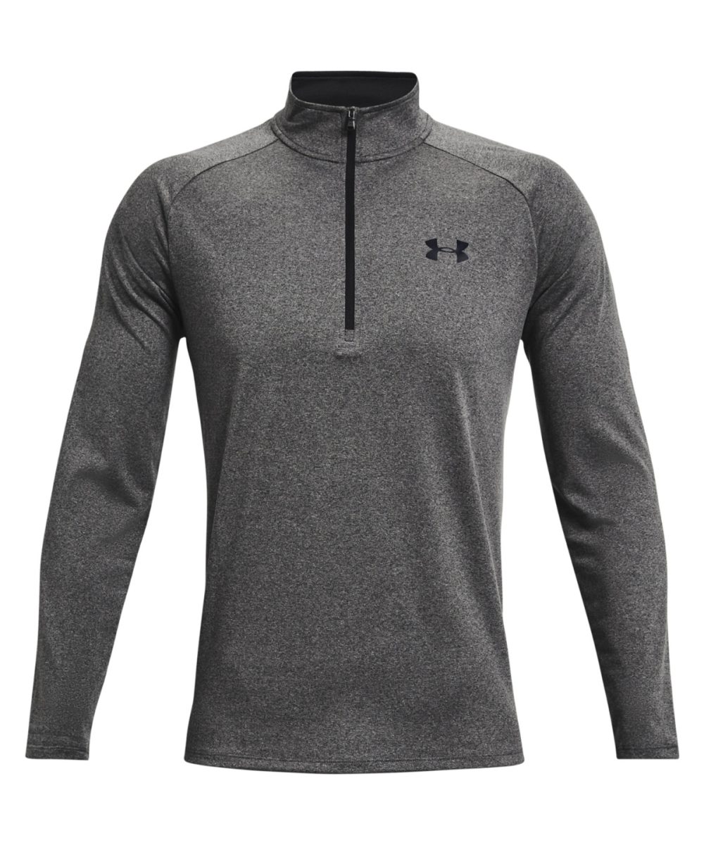 Carbon Heather/Black Tech™ 2.0  1/2 zip long sleeve