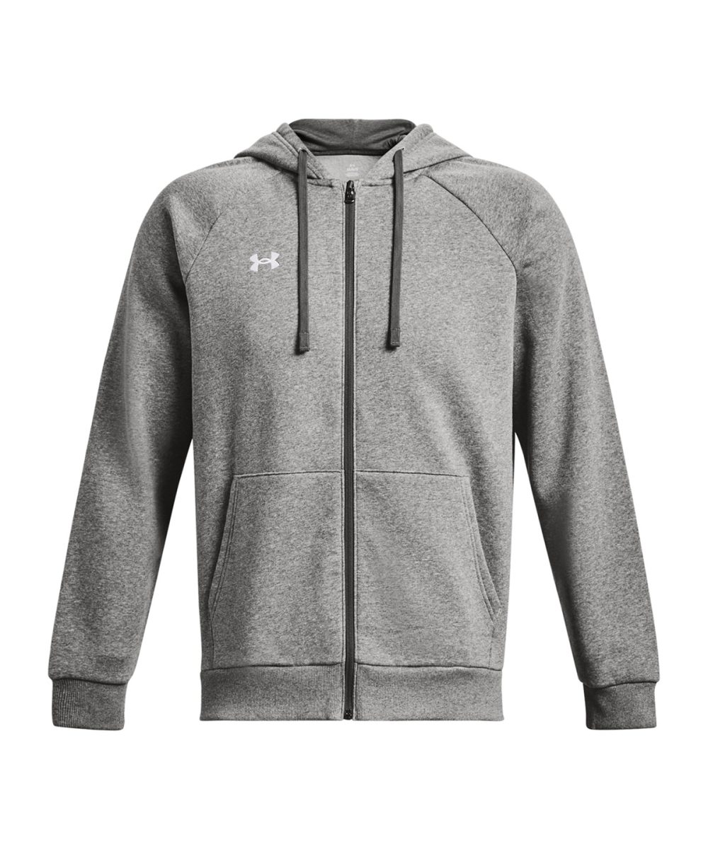 Castlerock Light Heather Rival fleece full-zip hoodie