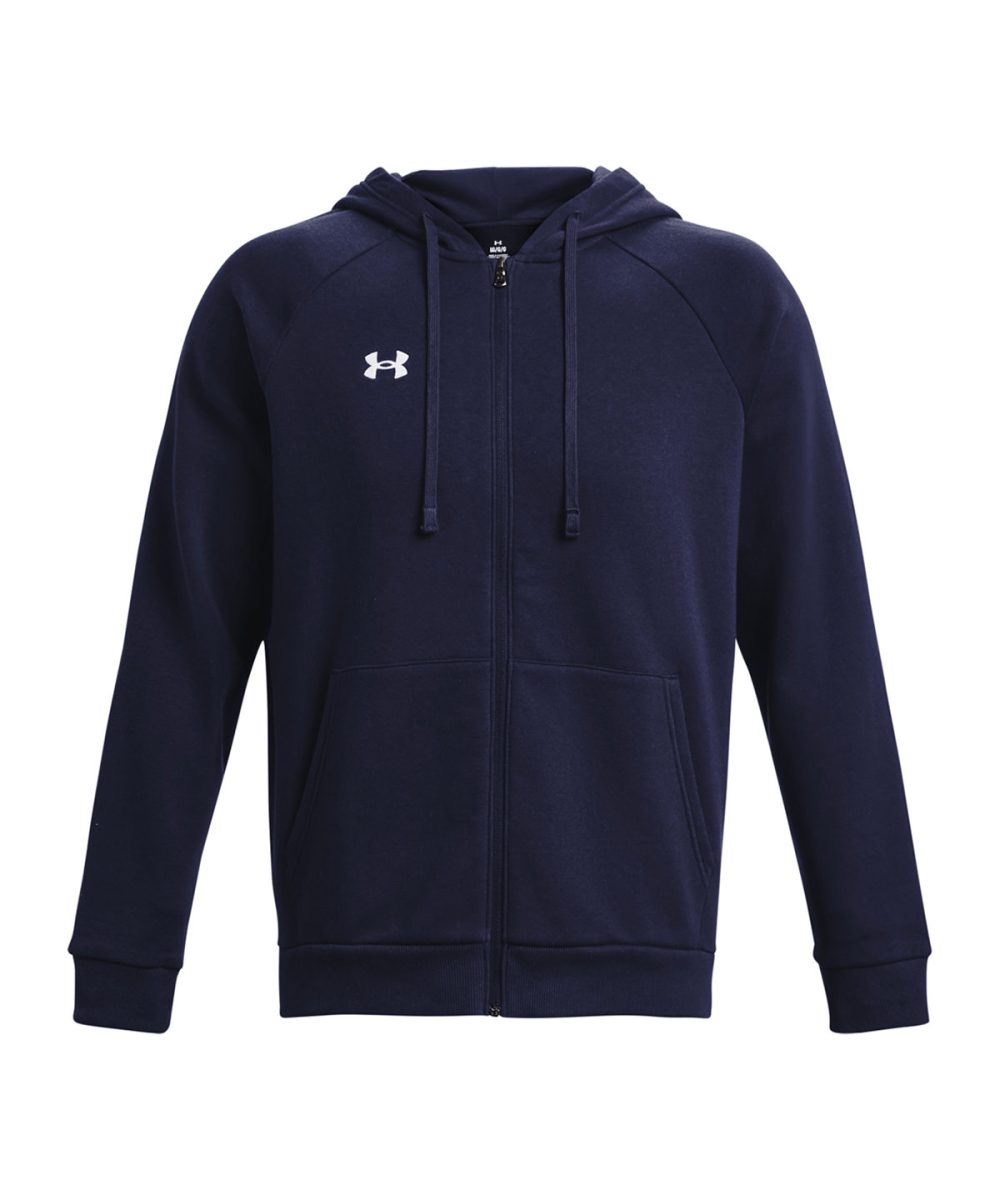 Midnight Navy Rival fleece full-zip hoodie