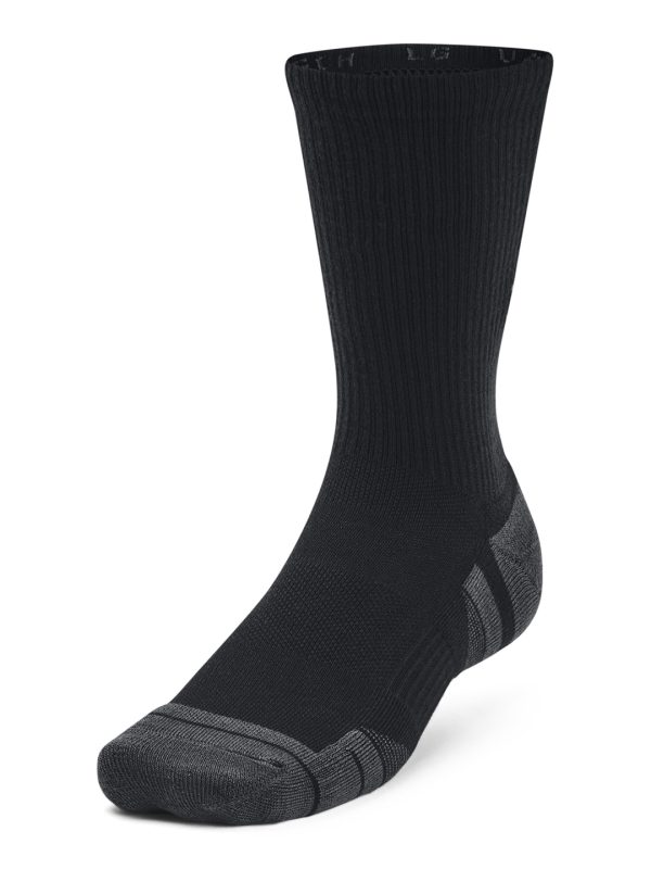 Black UA Performance tech 3-pack crew socks