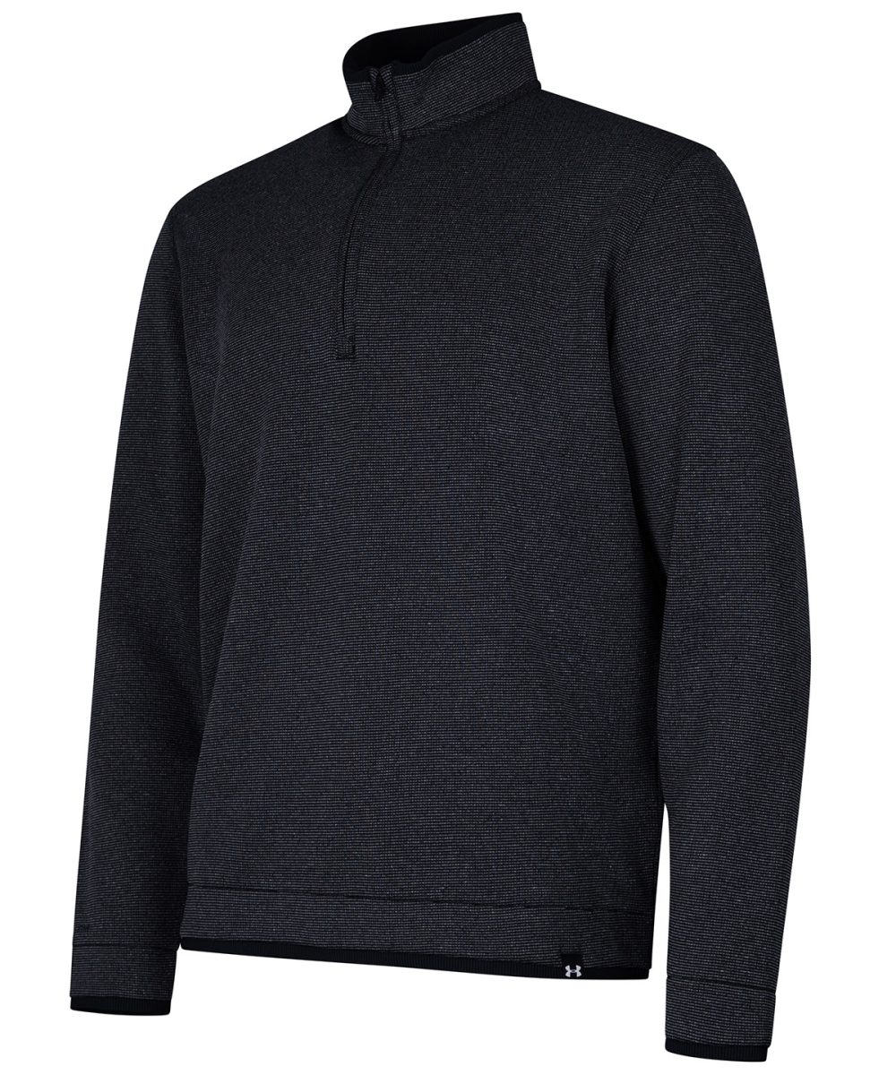 Black UA storm sweaterfleece QZ LB