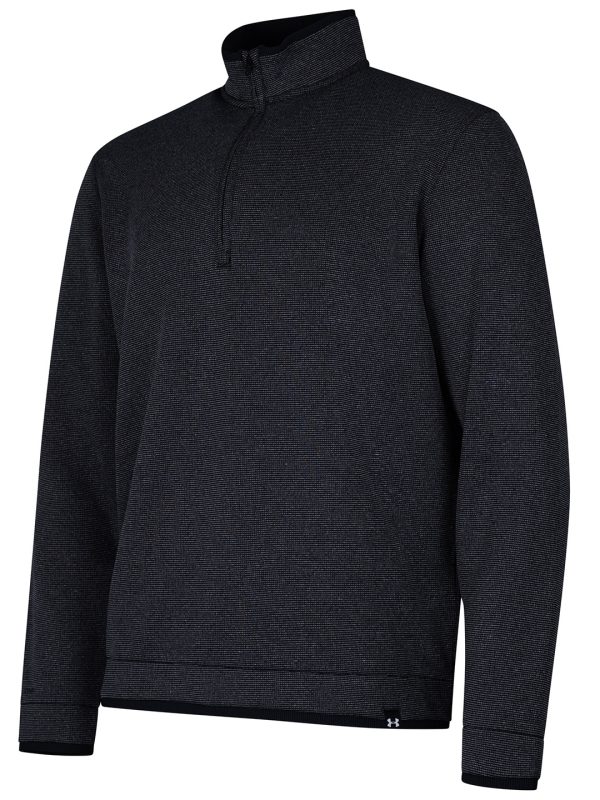 Black UA storm sweaterfleece QZ LB