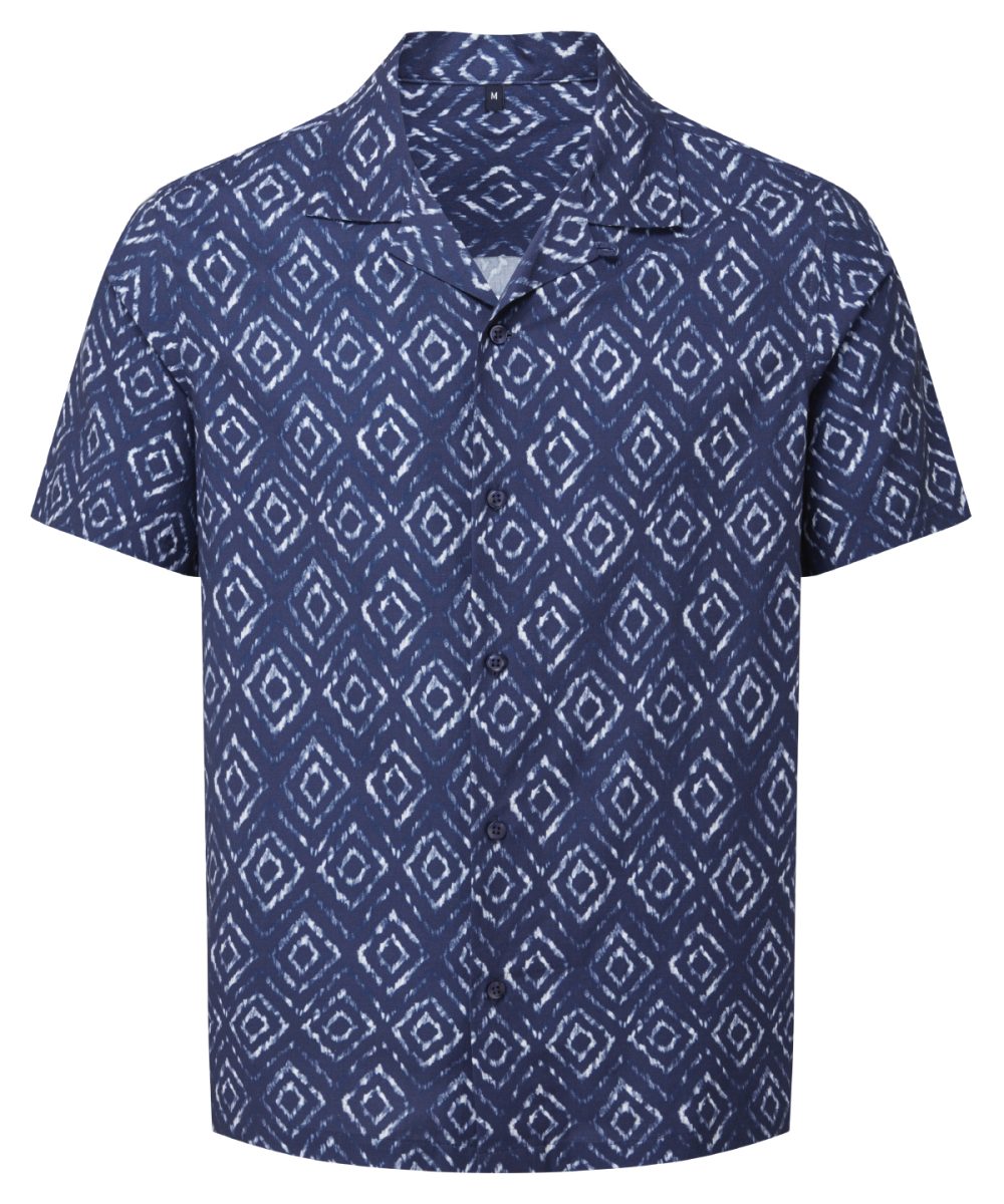 Navy/White Aztec Men's shirt