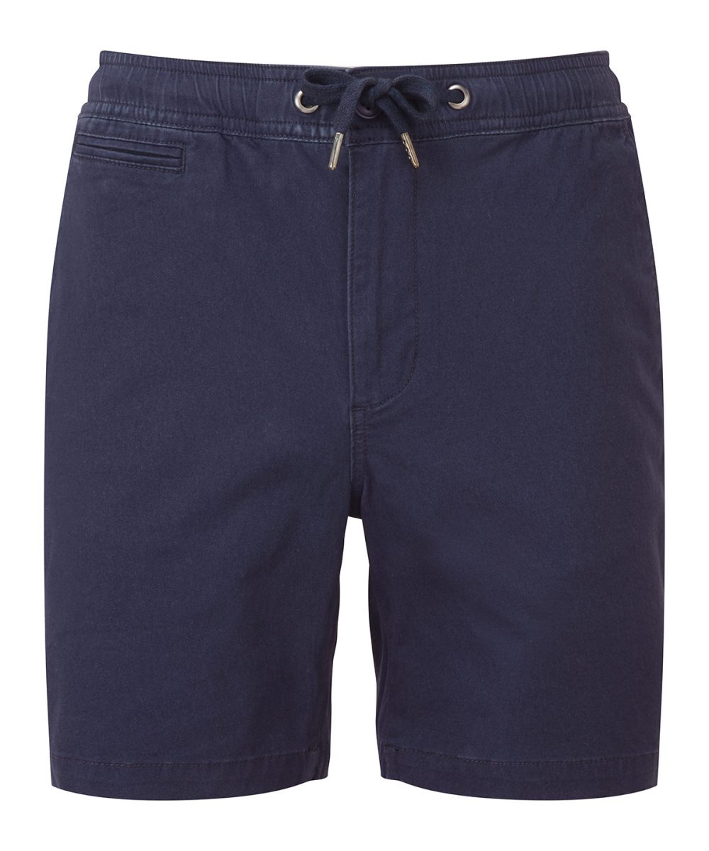 Navy Men’s drawstring chino shorts