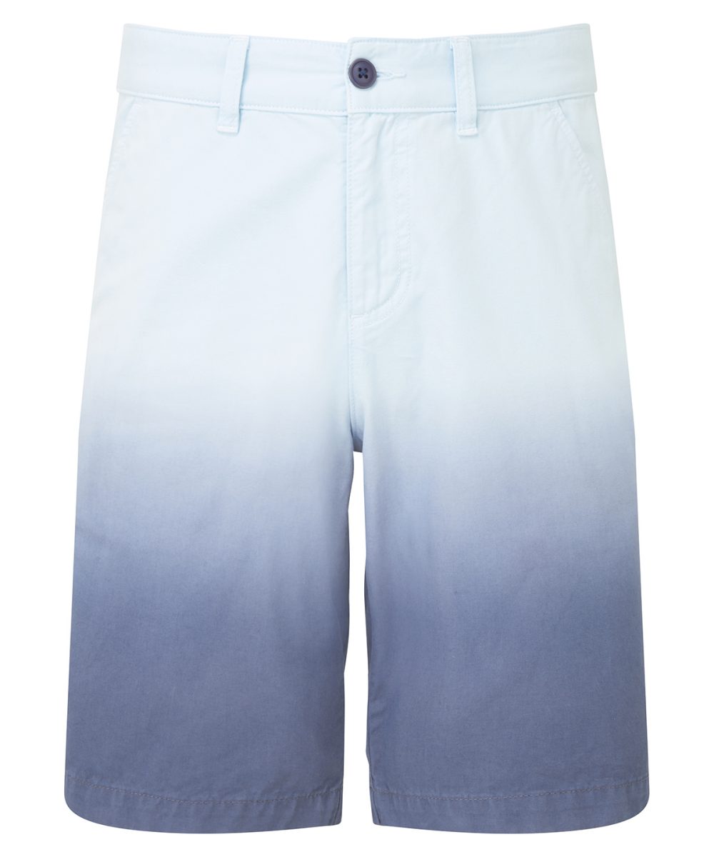 Blue Men’s dip-dye shorts