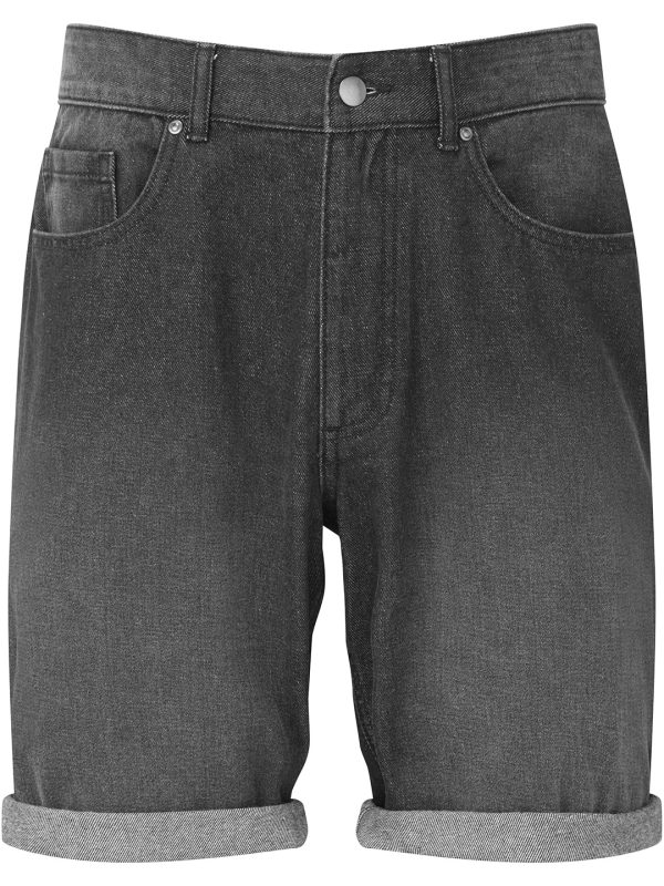 Black Denim Men’s denim shorts