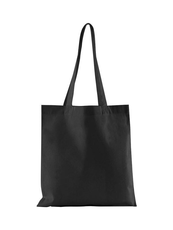 Black Organic cotton InCo. bag for life