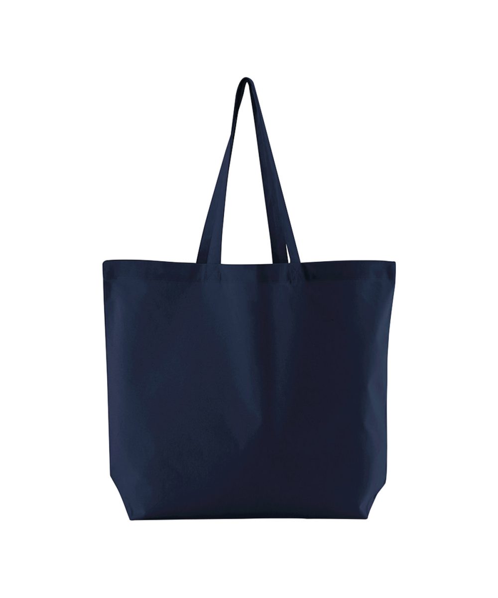 French Navy Organic cotton InCo. maxi bag for life