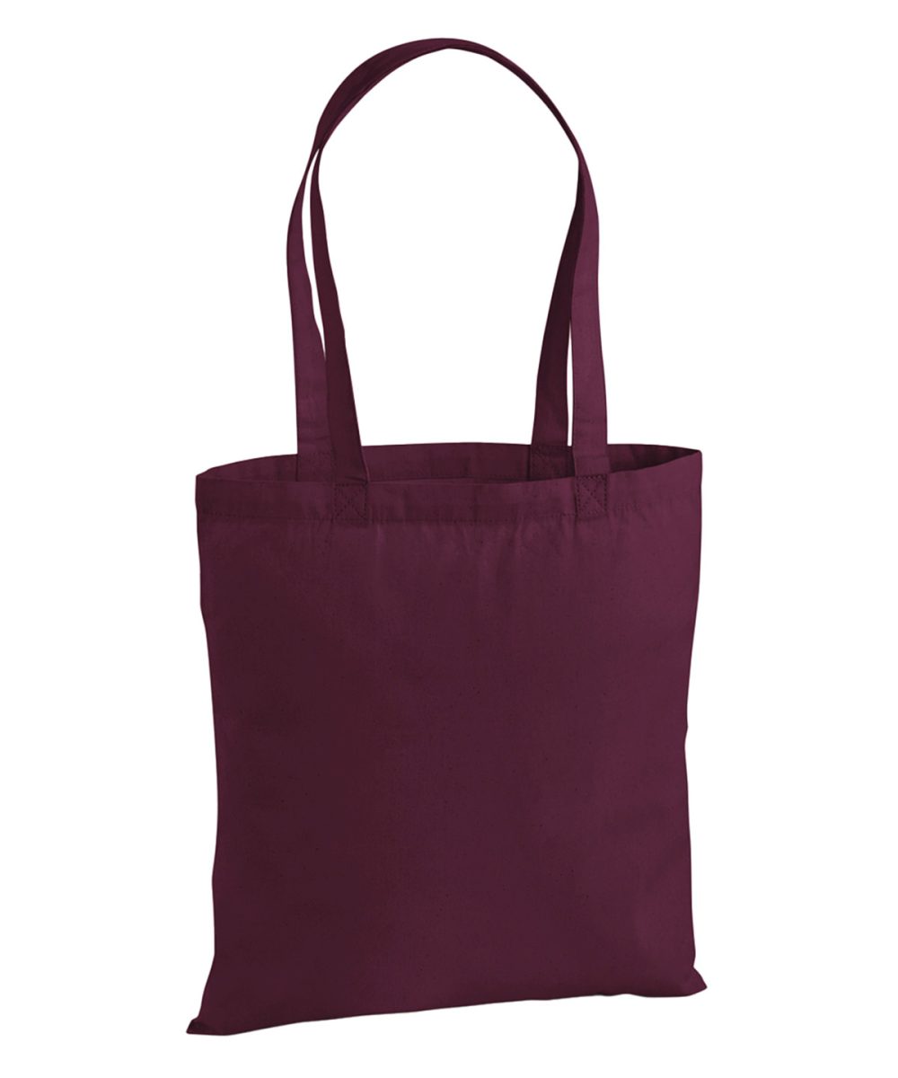 Burgundy Premium Cotton tote