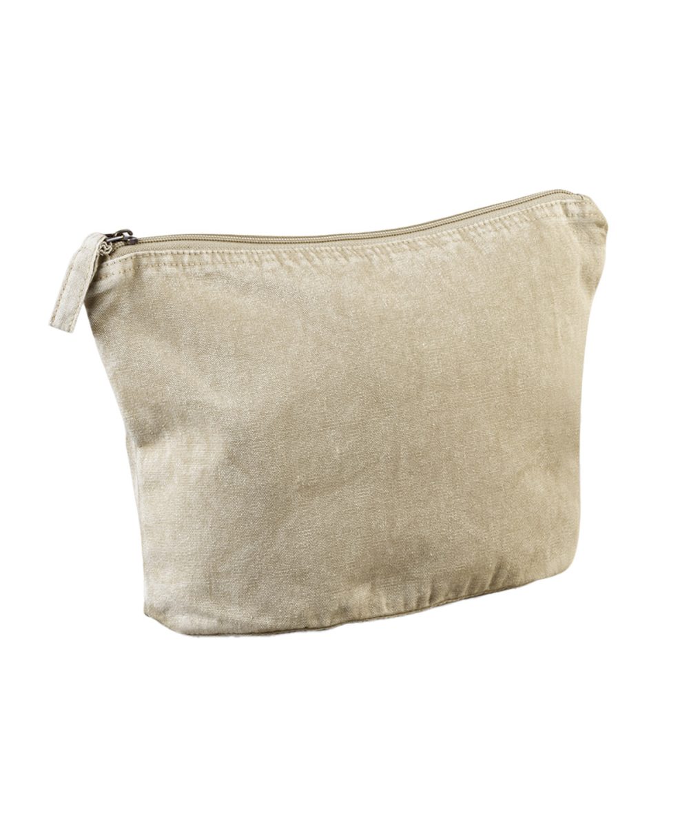 Vintage Sand Garment-dyed accessory bag