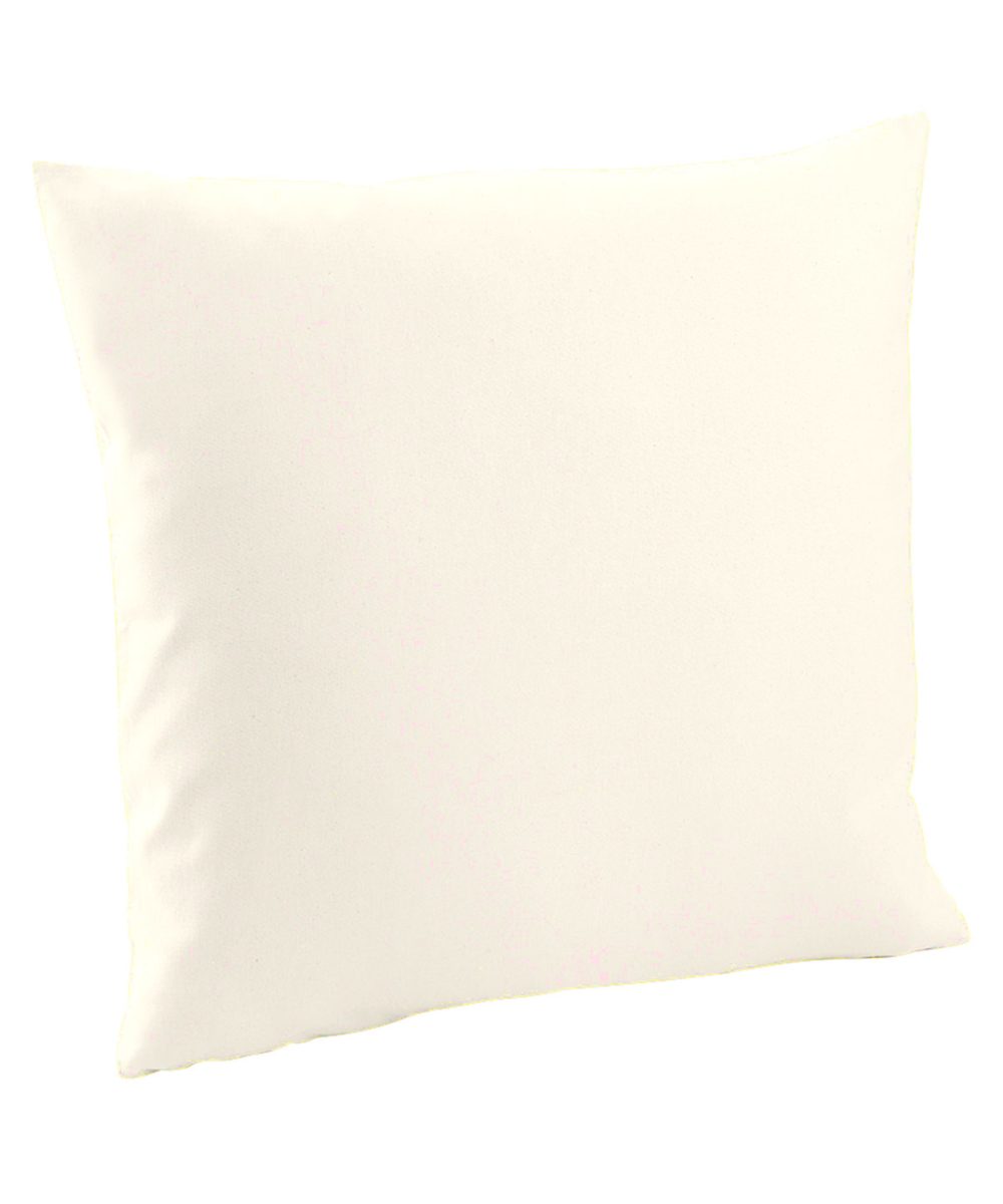 Natural Fairtrade cotton canvas cushion cover