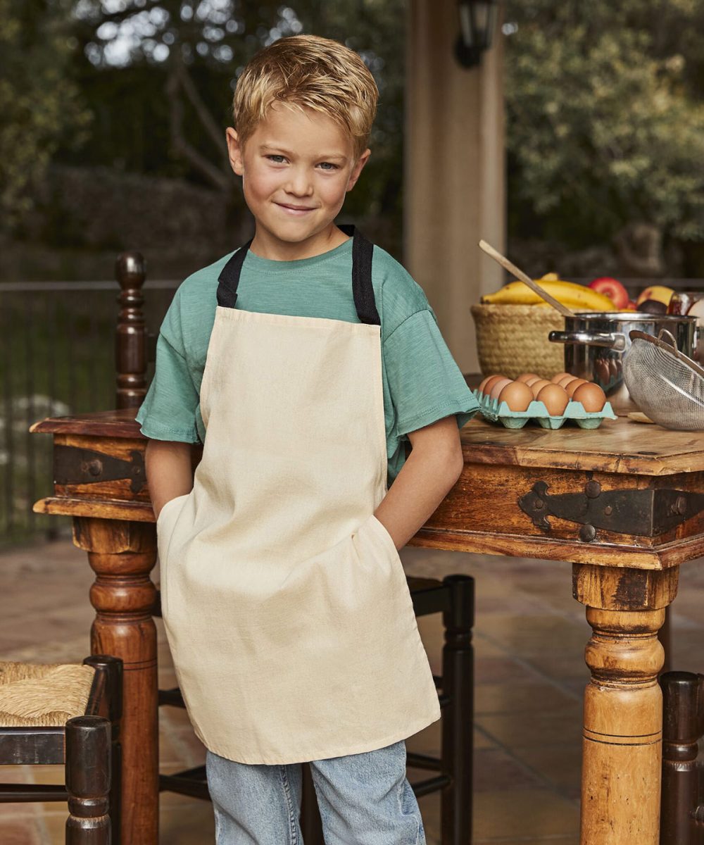 Fairtrade cotton junior craft apron