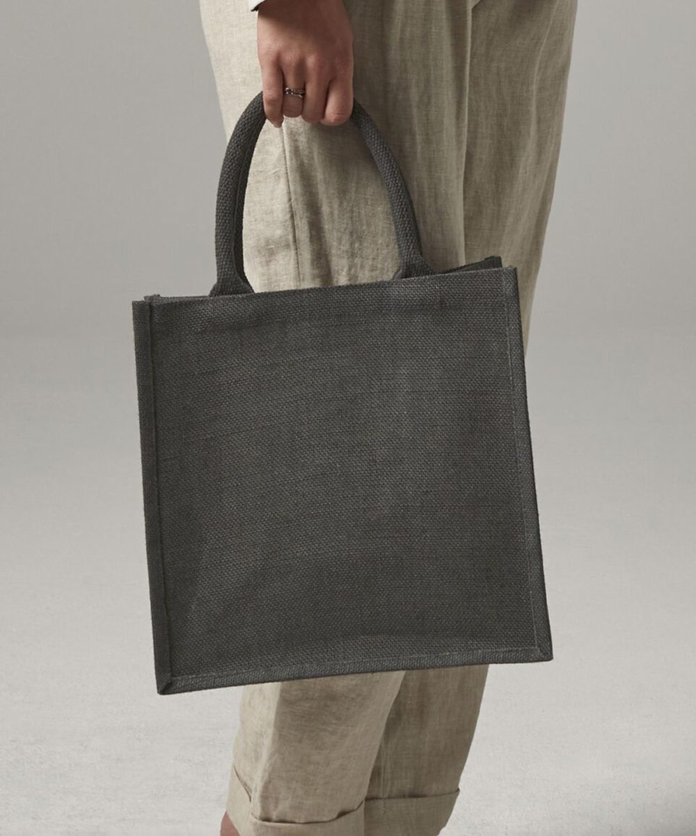 Jute midi tote