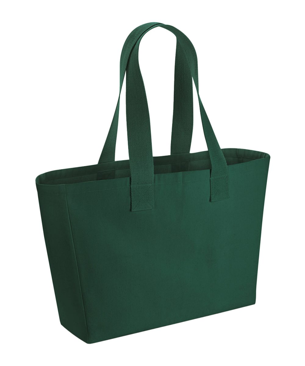 Bottle Green Everyday canvas tote