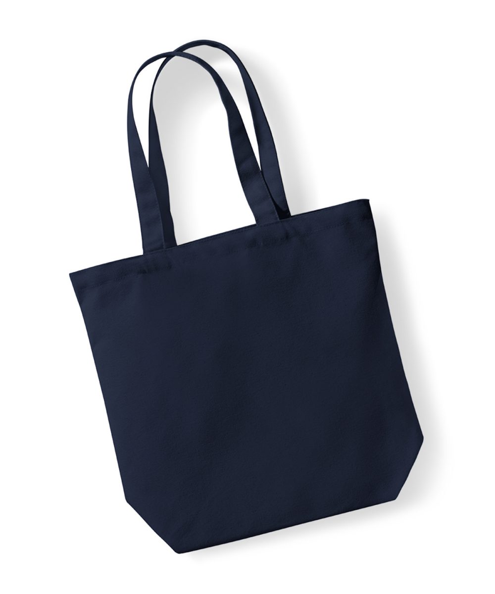 French Navy Fairtrade cotton Camden shopper