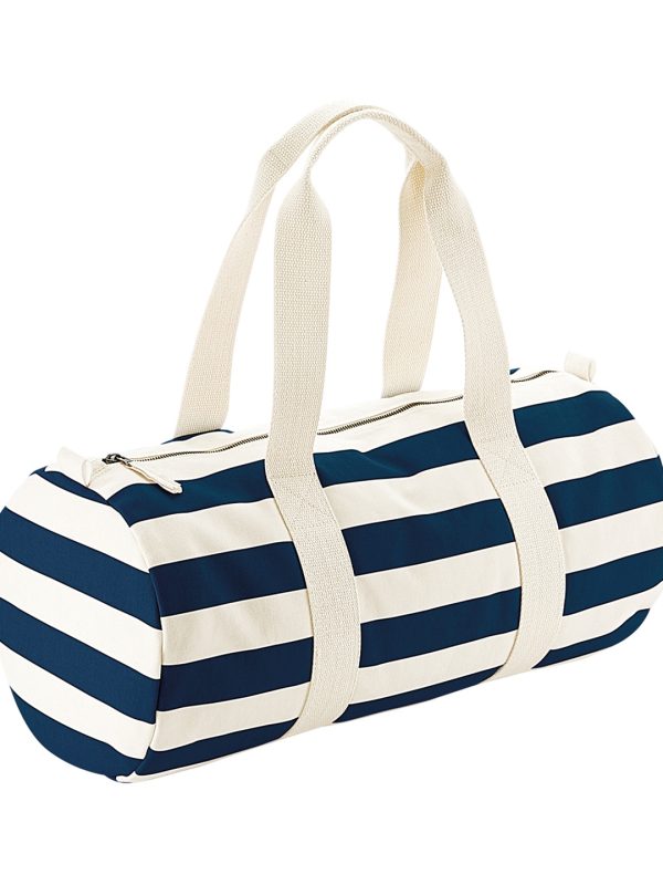 Nautical barrel bag