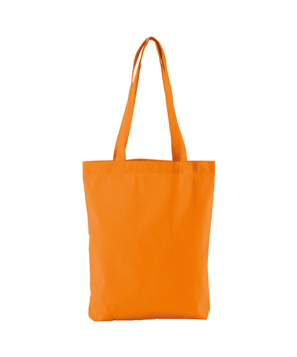 Orange EarthAware® organic twill tote