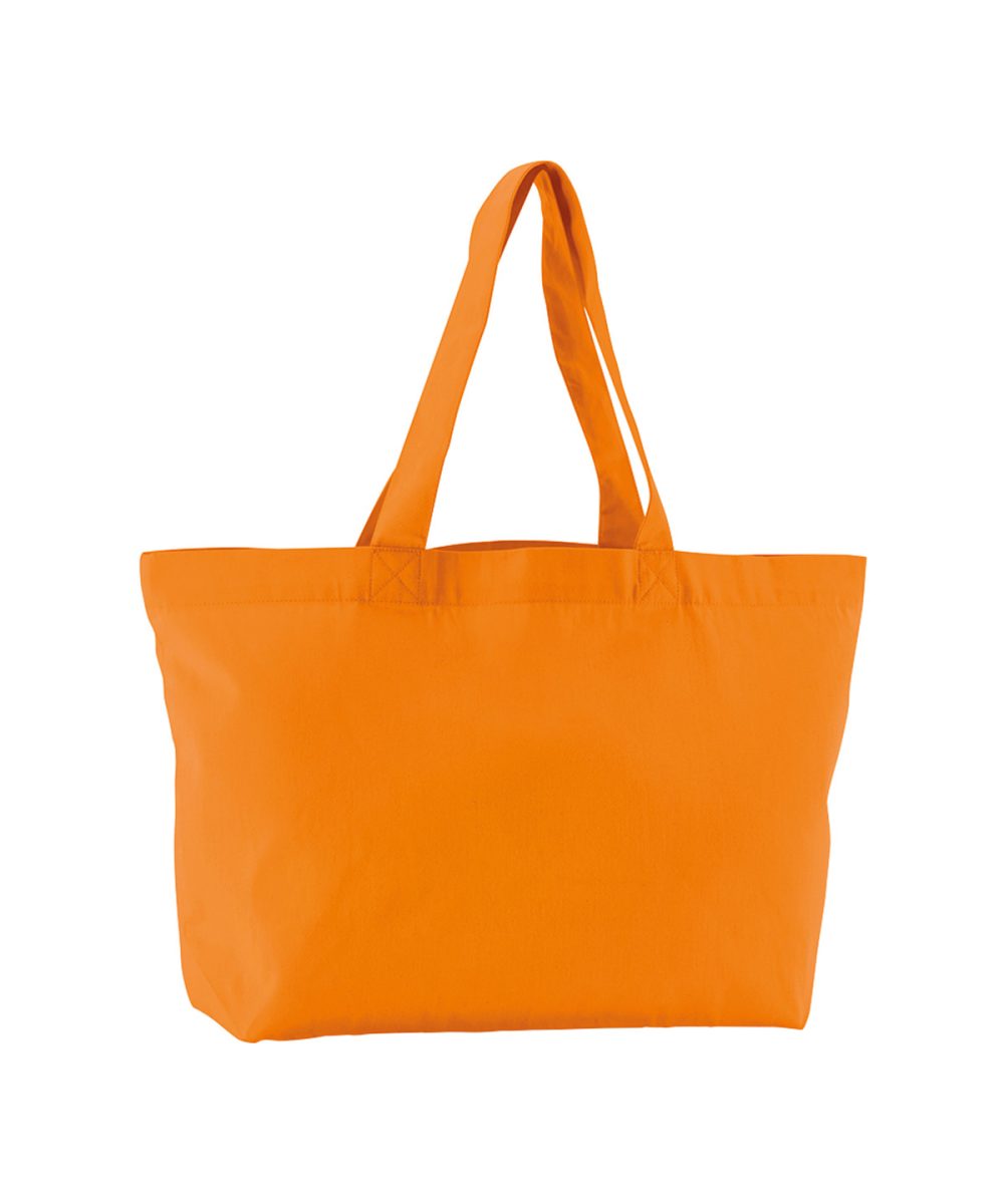 Orange EarthAware® organic twill shopper