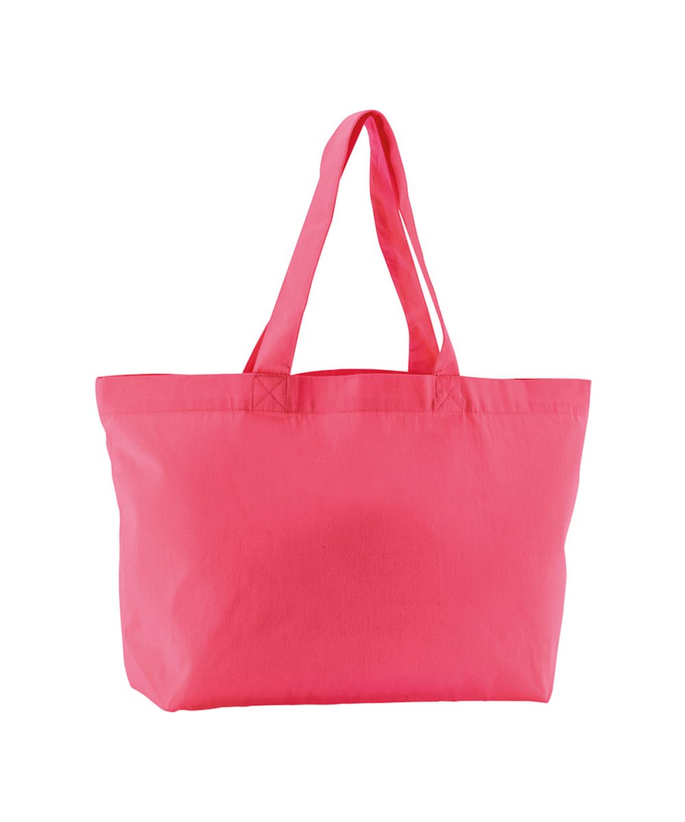 Raspberry Pink EarthAware® organic twill shopper