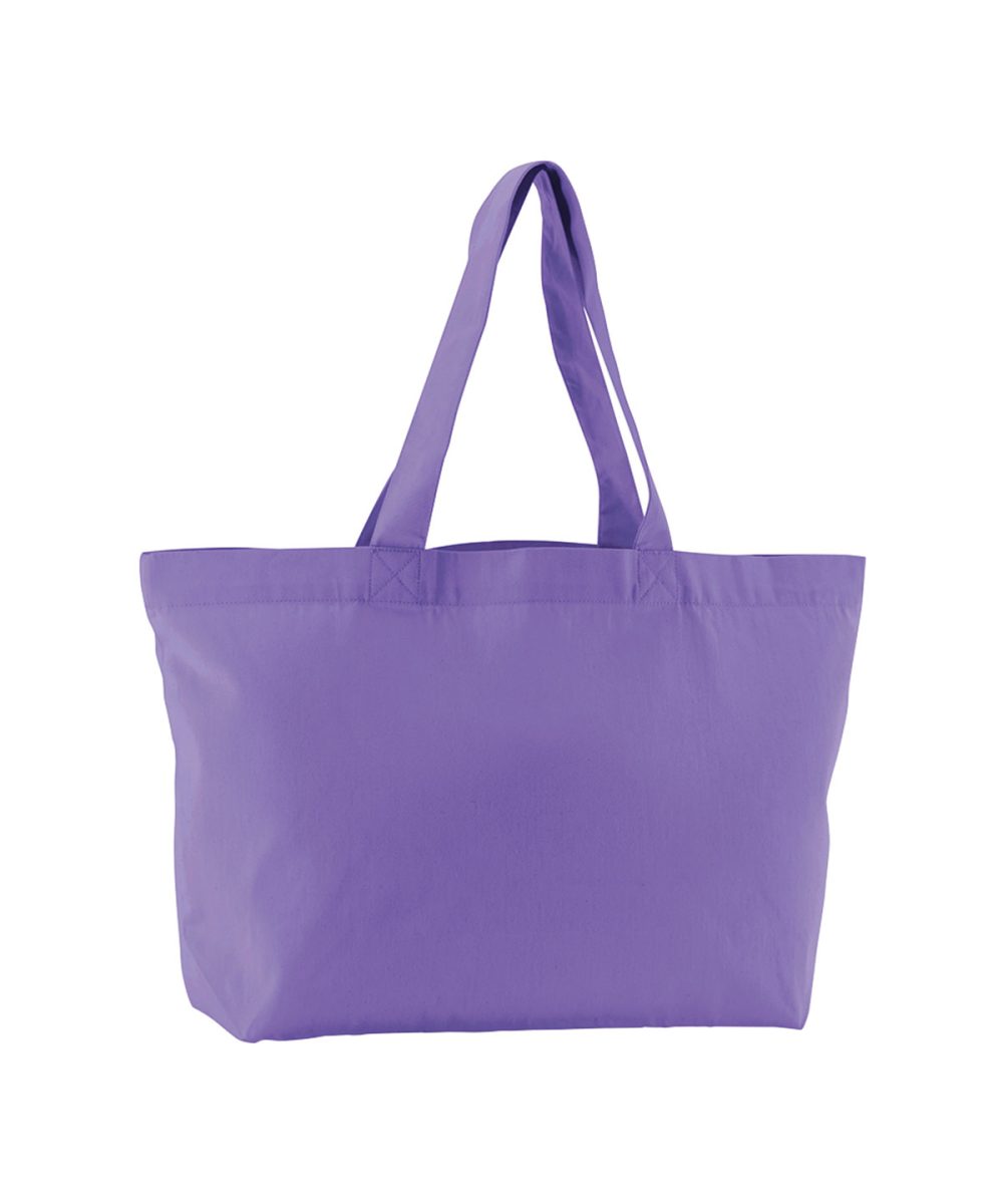 Violet EarthAware® organic twill shopper