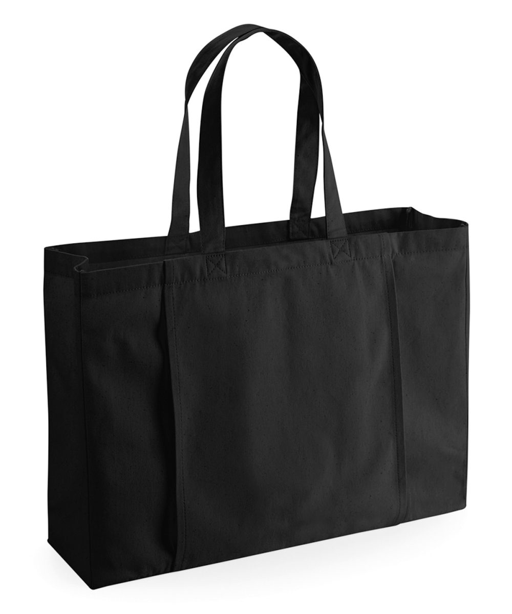 Black EarthAware® organic yoga tote