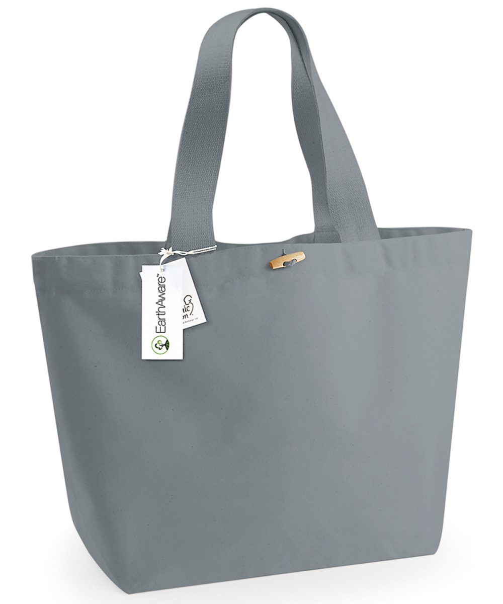 Pure Grey EarthAware® organic marina tote XL