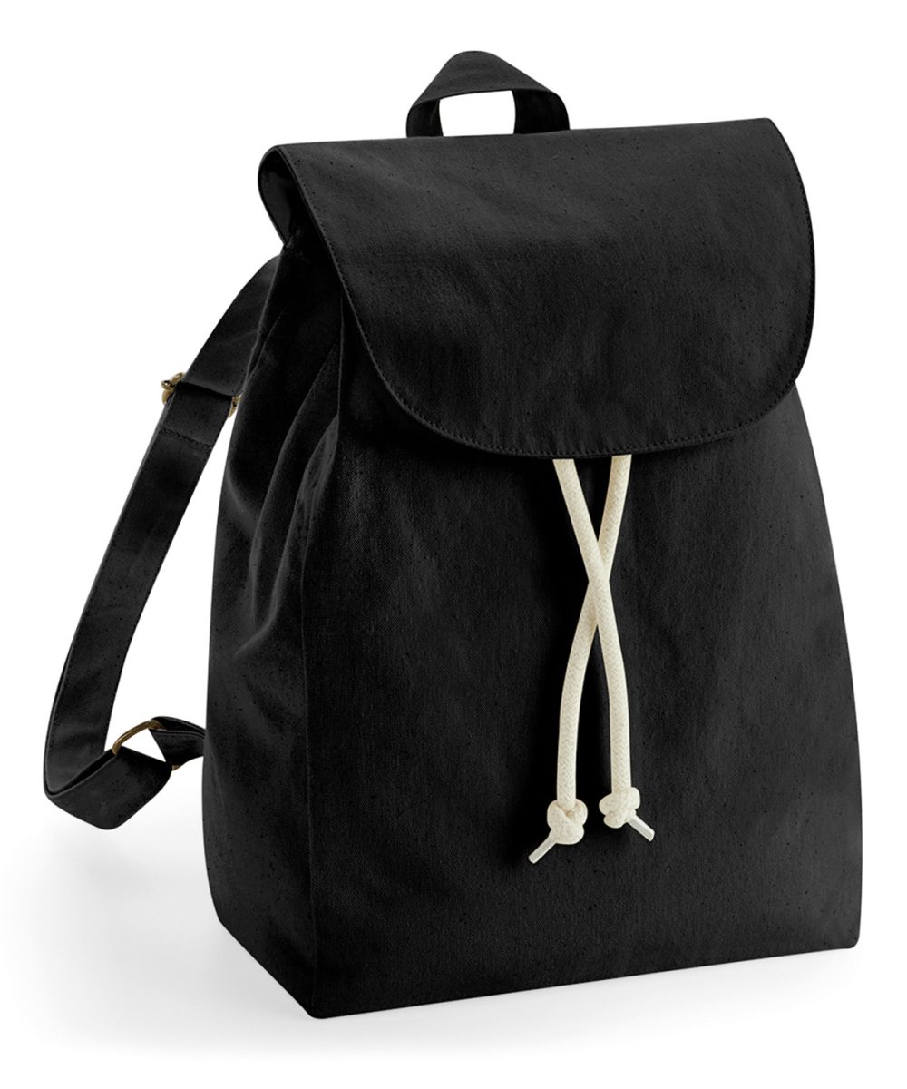 Black EarthAware® organic rucksack