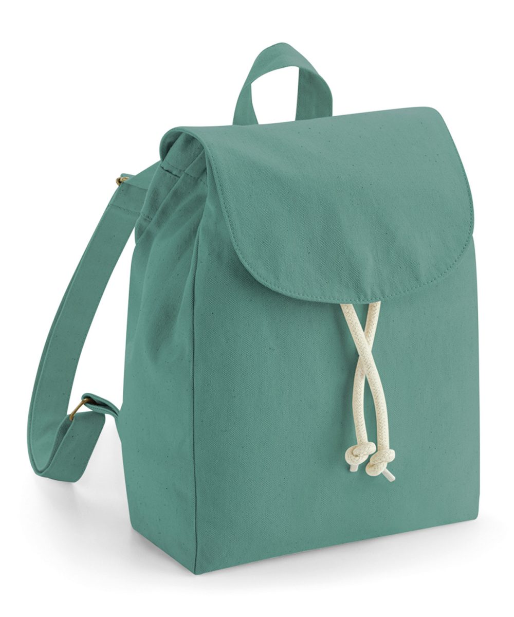 Sage Green EarthAware® organic mini rucksack