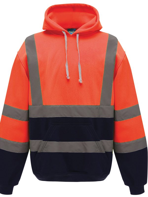 Hi-vis pull-over hoodie (HVK05)