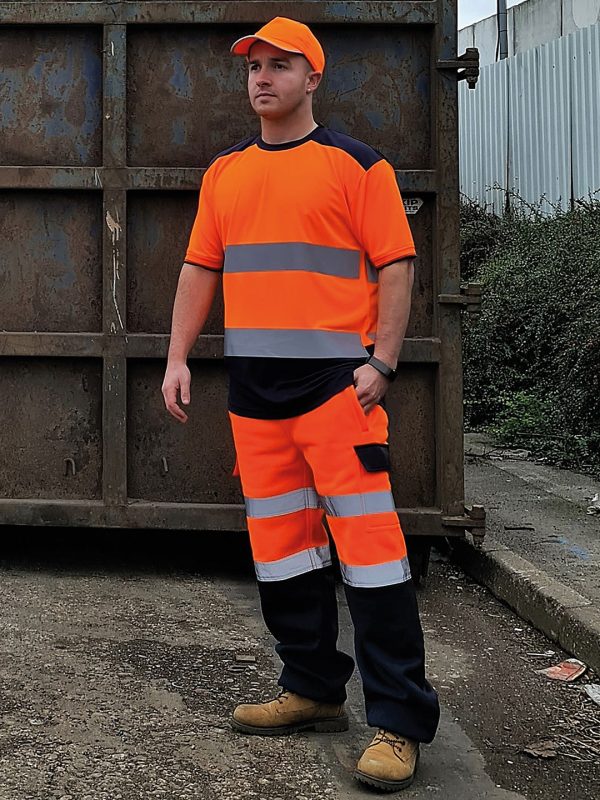 Hi-vis two-tone t-shirt (HVJ400)