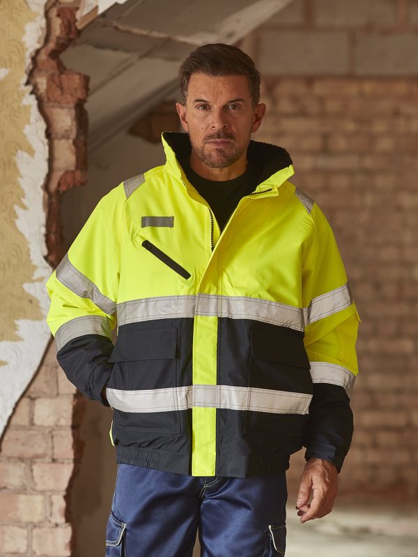 Hi-vis fontaine flight jacket (HVP209)