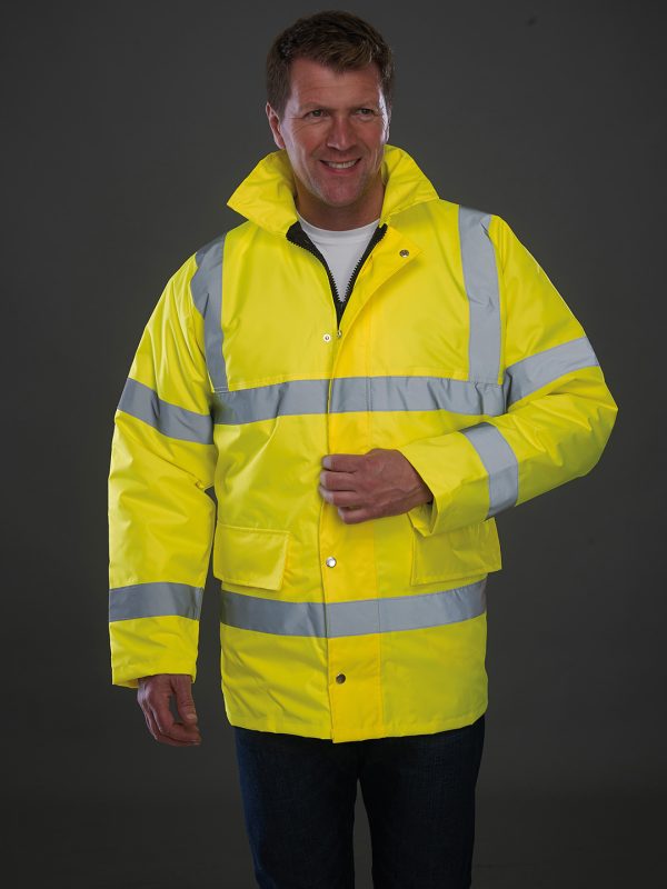 Hi-vis classic motorway jacket (HVP300)