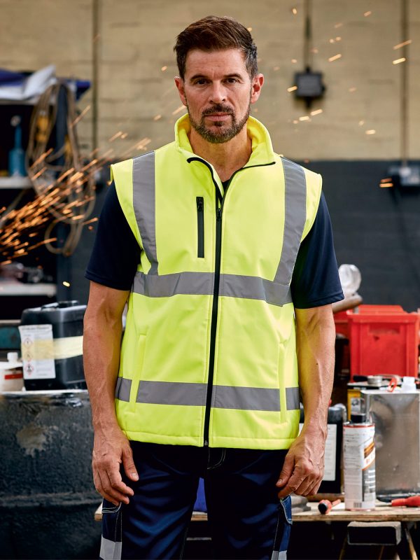 Hi-vis softshell gilet (HV006)