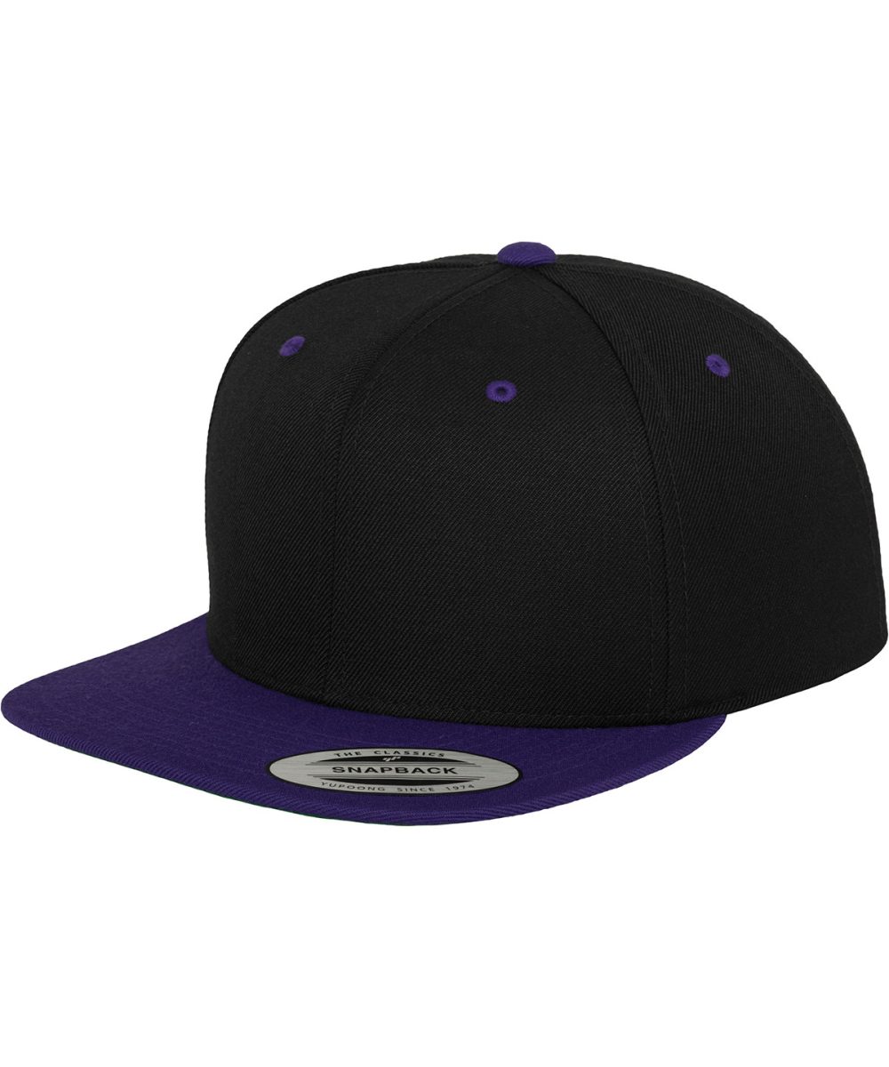 Black/Purple The classic snapback 2-tone  (6089MT)