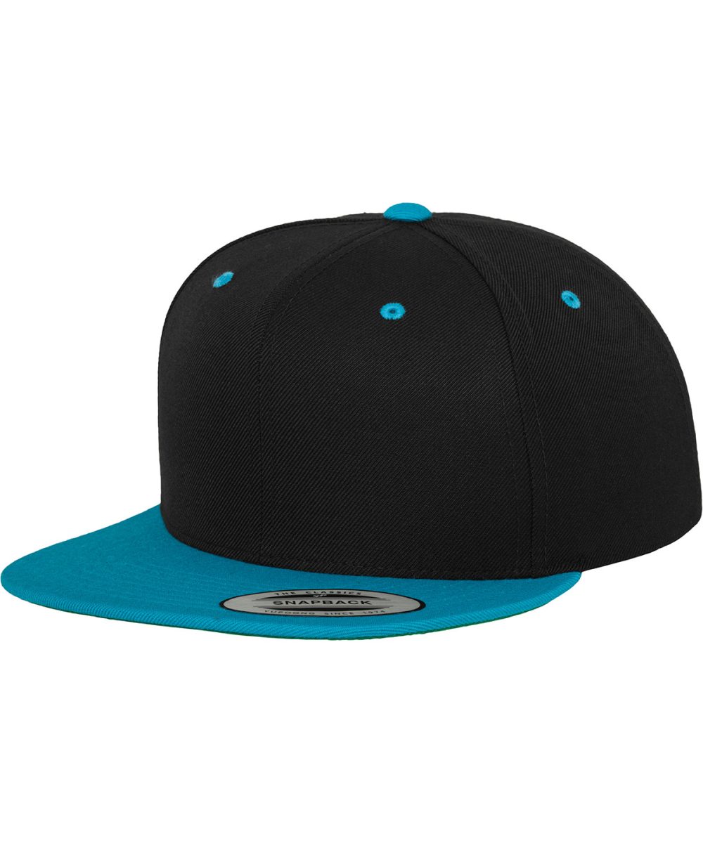 Black/Teal The classic snapback 2-tone  (6089MT)