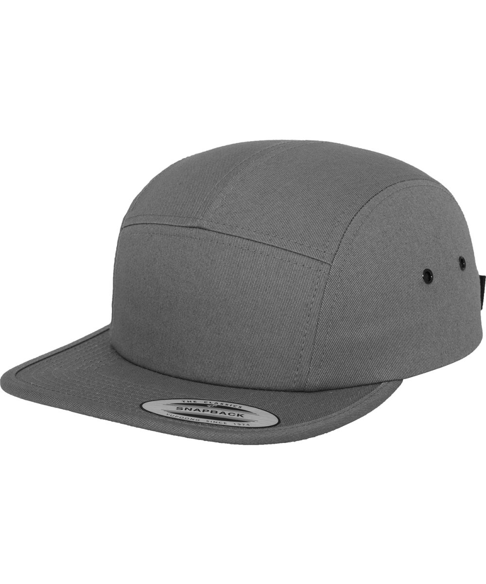 Dark Grey Classic 5-panel jockey cap (7005)