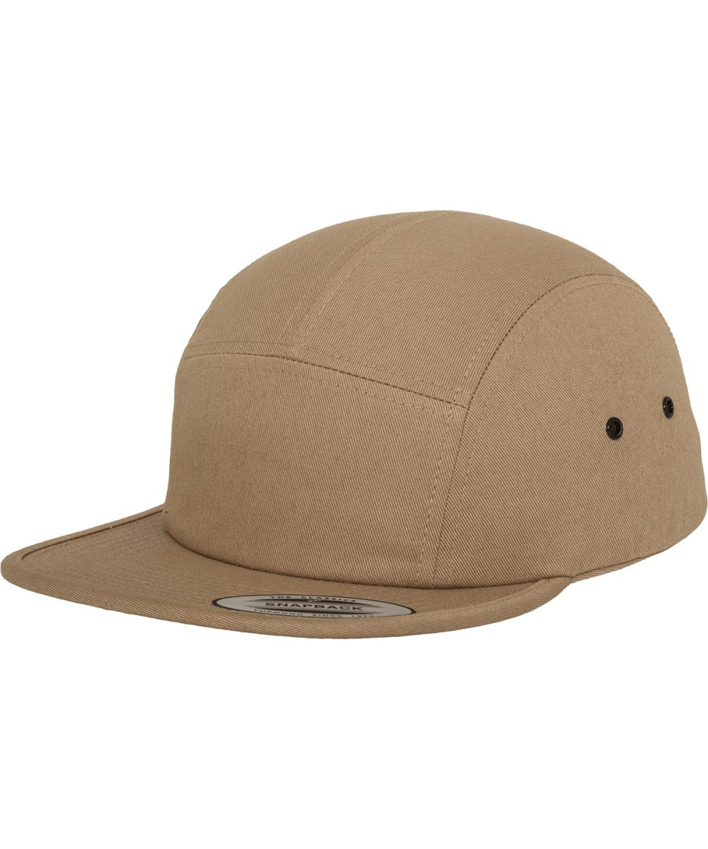 Khaki Classic 5-panel jockey cap (7005)