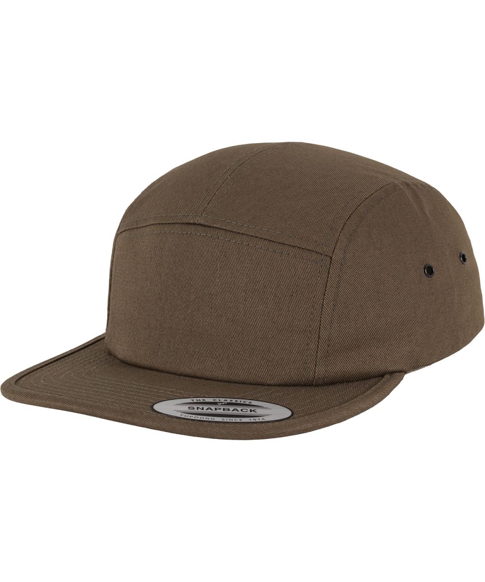 Olive Classic 5-panel jockey cap (7005)