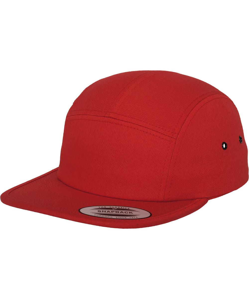 Red Classic 5-panel jockey cap (7005)