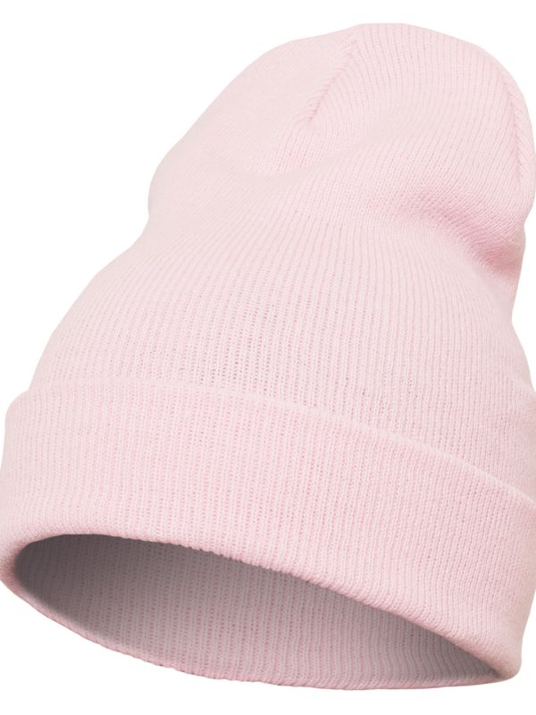 Baby Pink Heavyweight long beanie (1501KC)