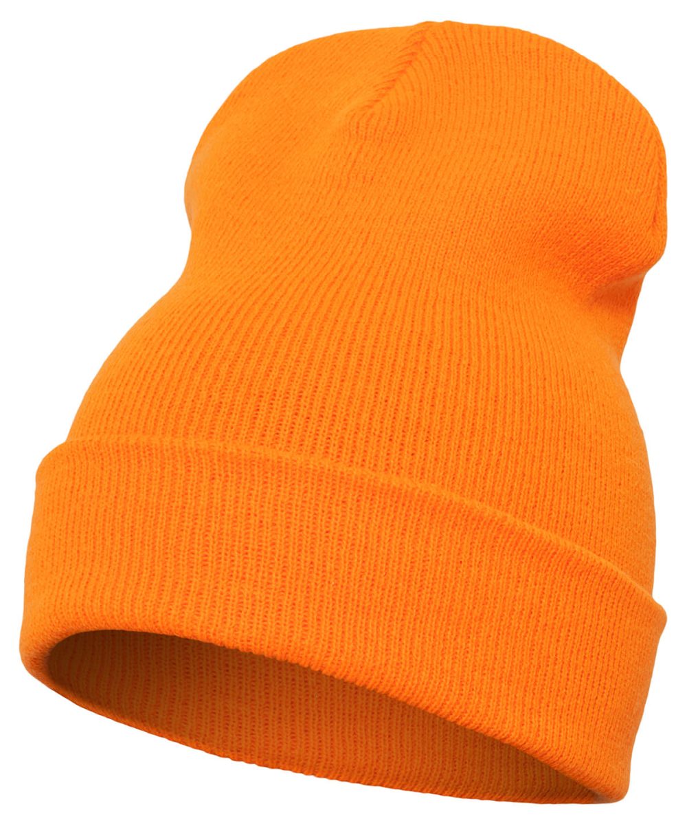 Blaze Orange Heavyweight long beanie (1501KC)