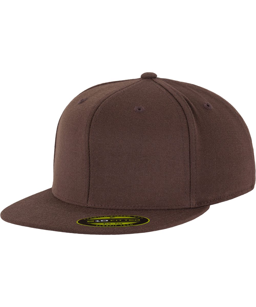 Brown Premium 210 fitted cap (6210)