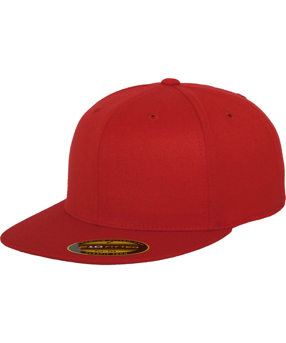 Red Premium 210 fitted cap (6210)