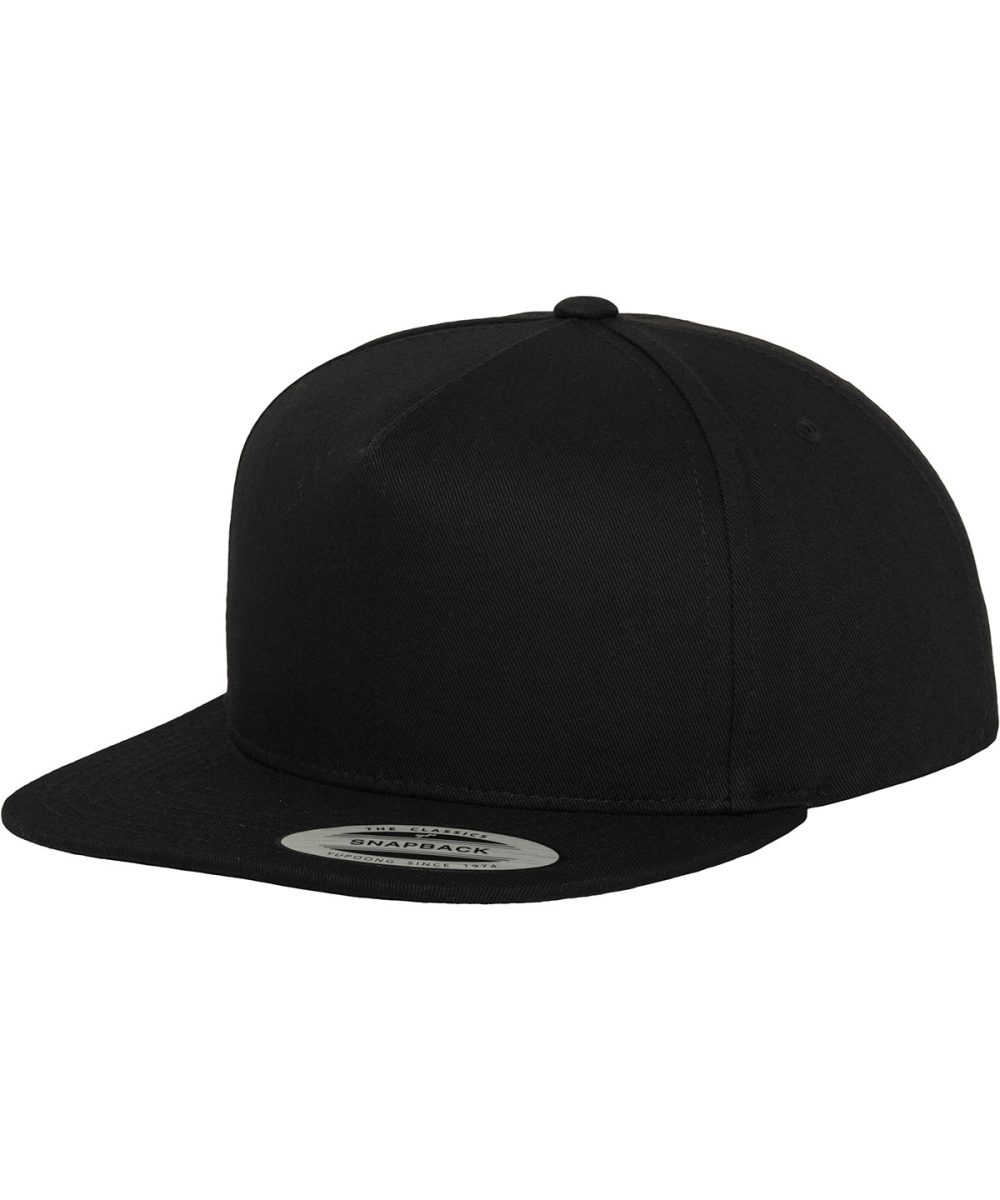 Black/Black Classic 5-panel snapback (6007)