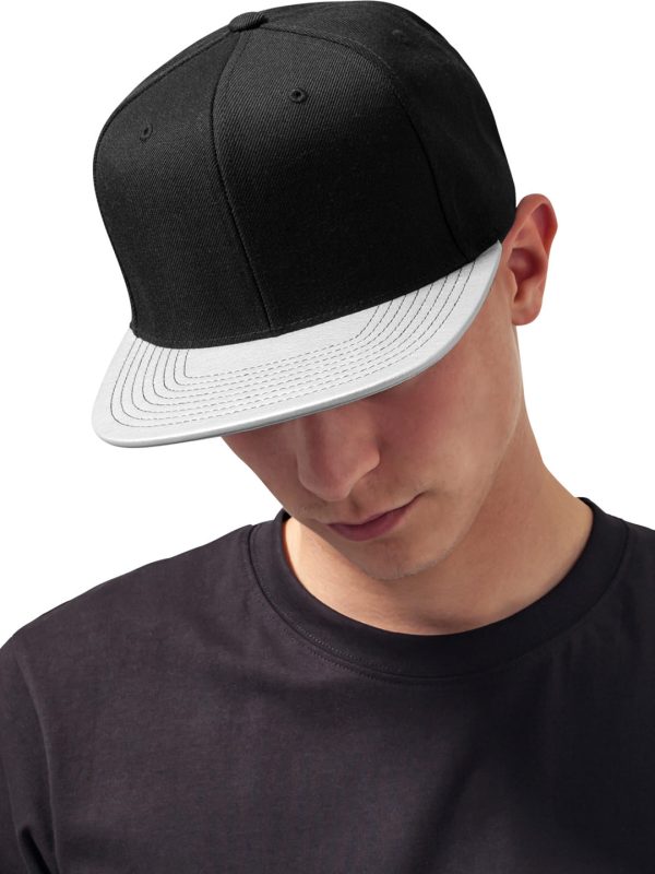 Metallic visor snapback (6089PU)