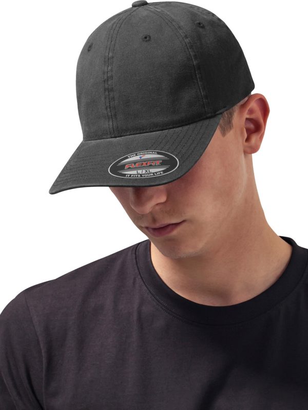 Flexfit garment washed cotton dad hat (6997)