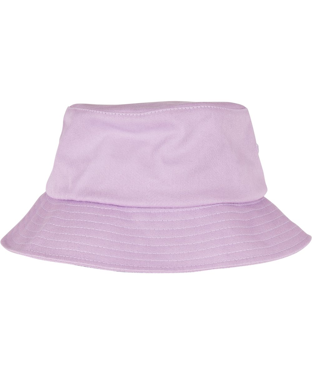 Lilac Flexfit cotton twill bucket hat (5003)