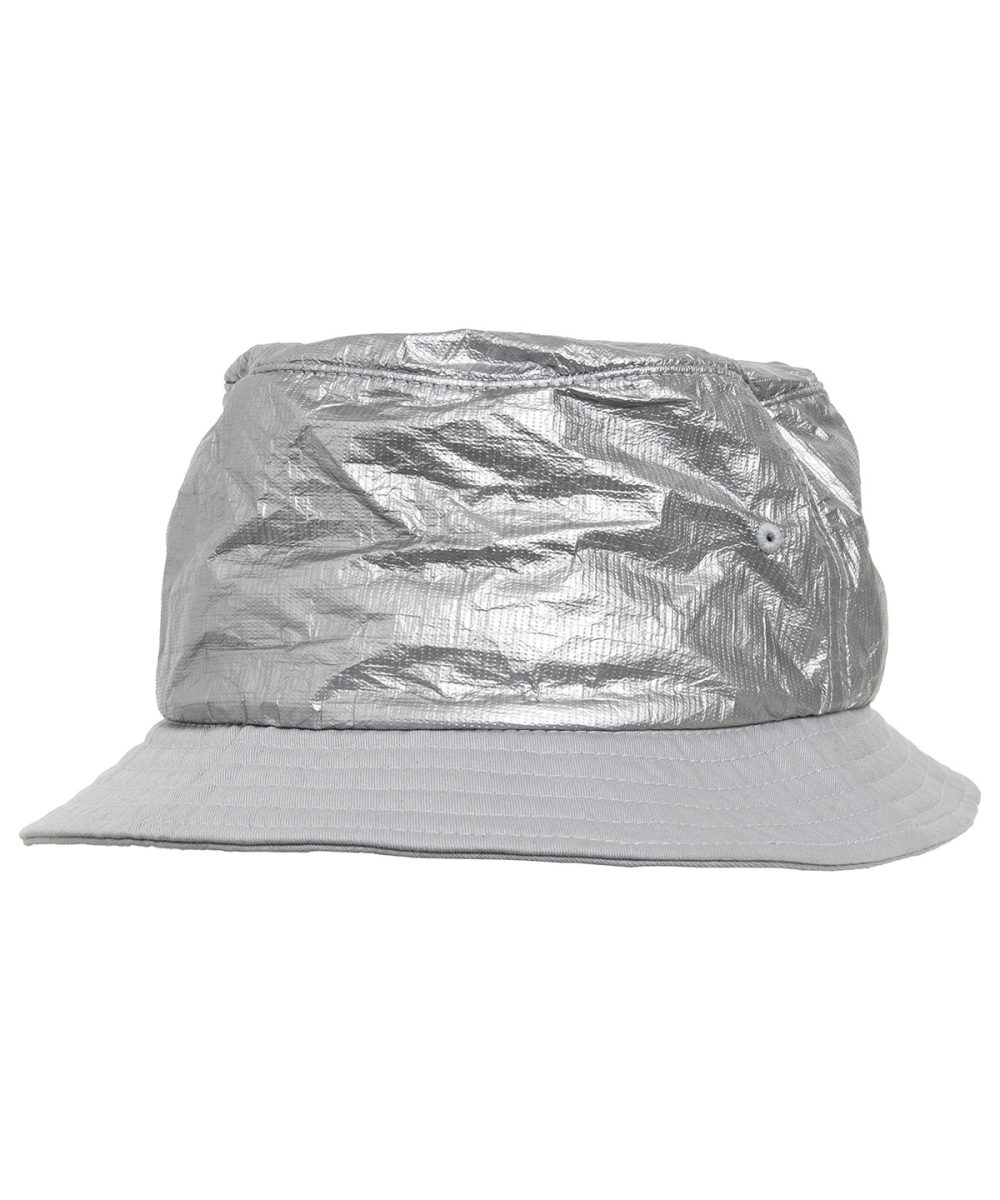 Crinkled paper bucket hat (5003CP)