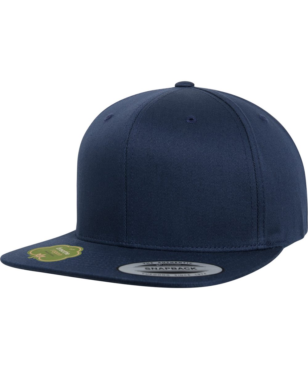 Navy Organic cotton snapback (6089OC)