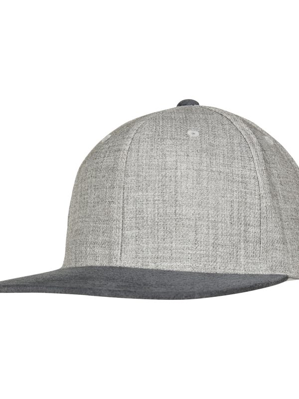 Melange velour snapback (6089VM)